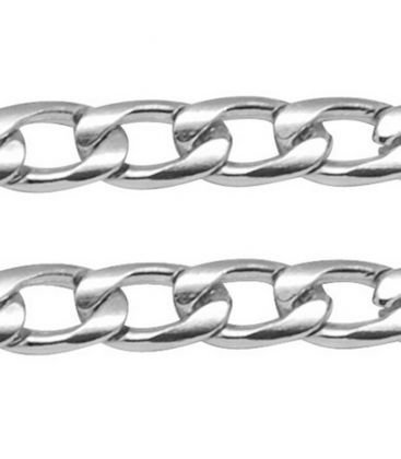 Łańcuch aluminiowy 8x5.5mm - 1m
