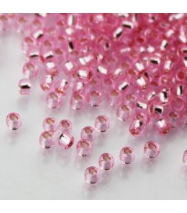 TOHO Round 8/0 Silver-Lined Pink - 30g