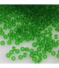 TOHO Round 11/0 Transparent-Frosted Grass Green - 10g