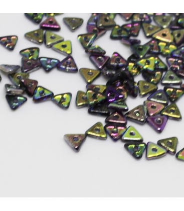 CzechMates Tri-Beads 4mm Crystal Magic Purpure - 5g