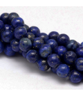 Lapis lazuli kulka 8 mm - 15 szt
